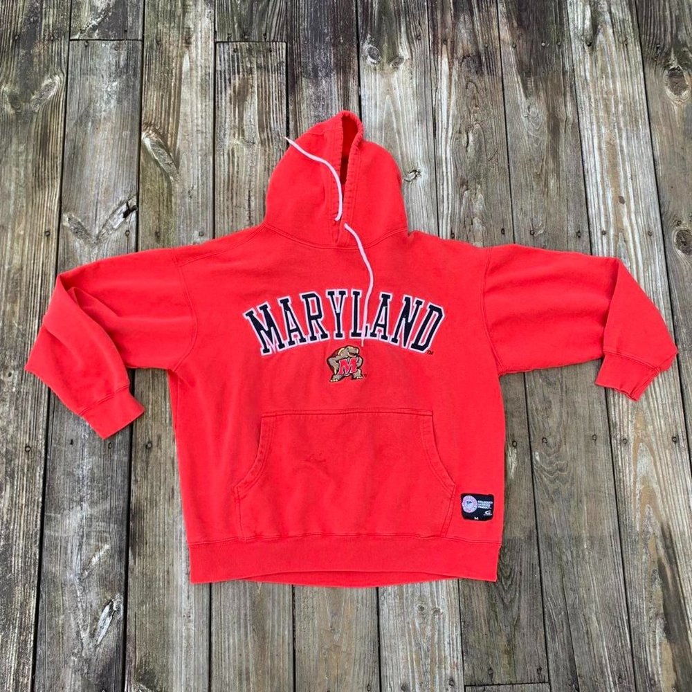 Vintage Y2k UMD maryland Terps Sweatshort hoodie